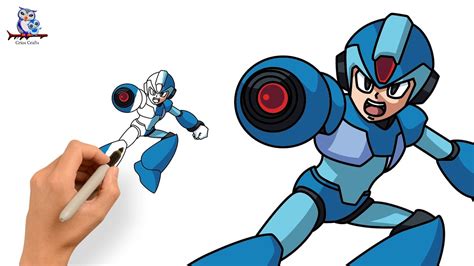 how to draw mega man x|How to Draw Roll.EXE from Mega Man X DiVE .